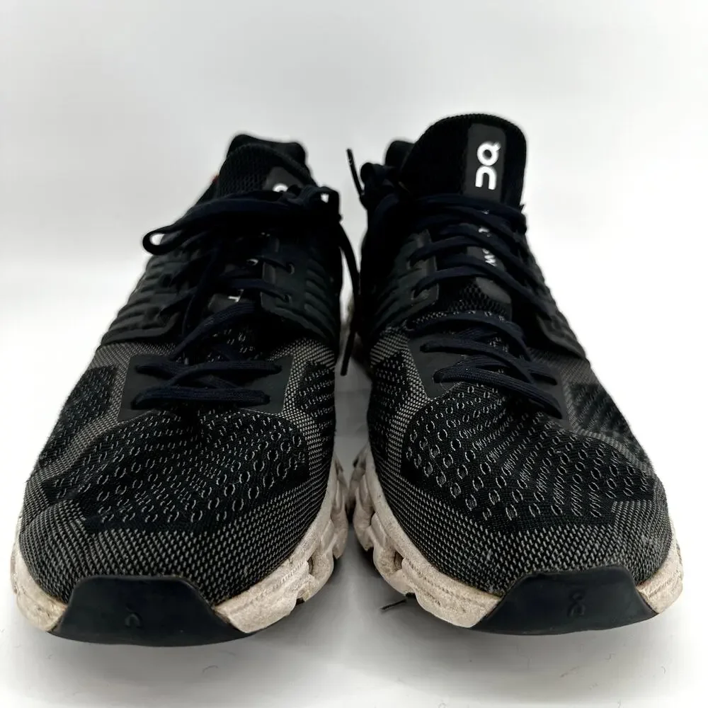 On Running Cloudswift Sneakers CloudTec Sole Speedboard Black Rock White 12
